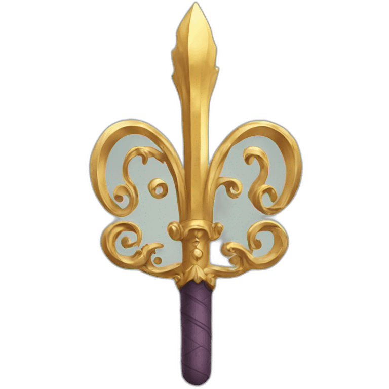 royal sceptre emoji