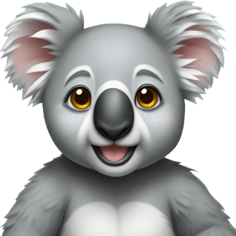 müzik dinliyen koala emoji