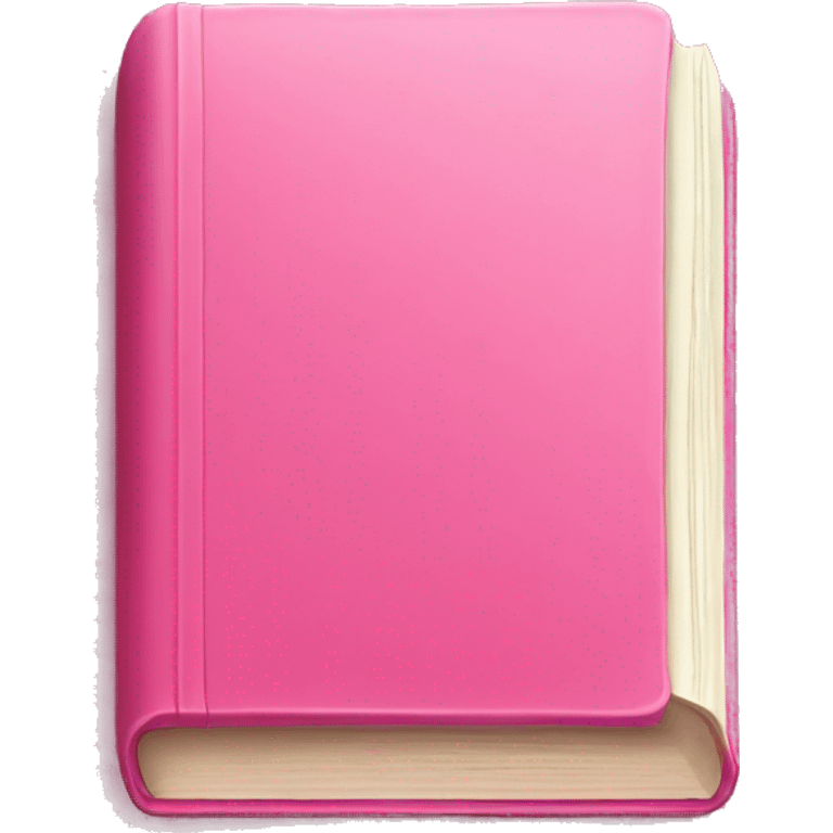 pink book emoji