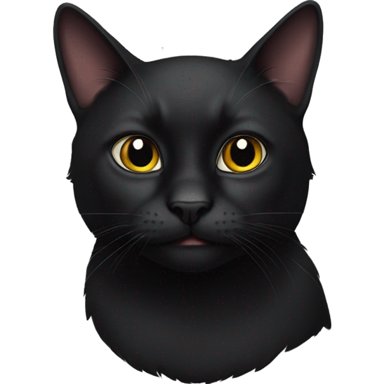 Black cat emoji