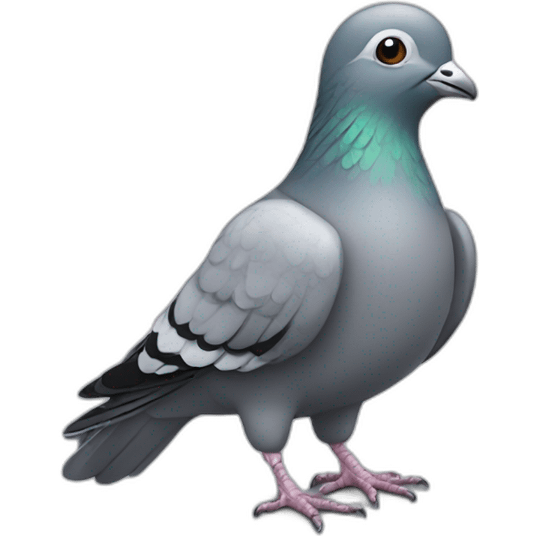 Pigeon avec argent emoji