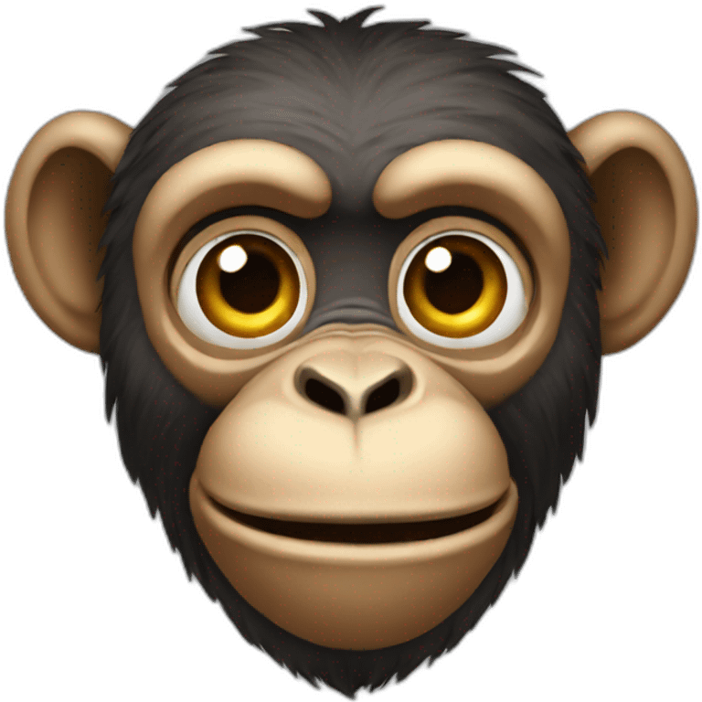 big monkey emoji