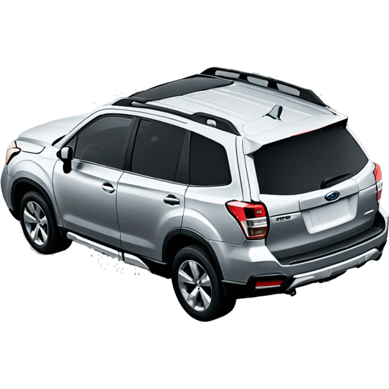 Subaru forester silver emoji