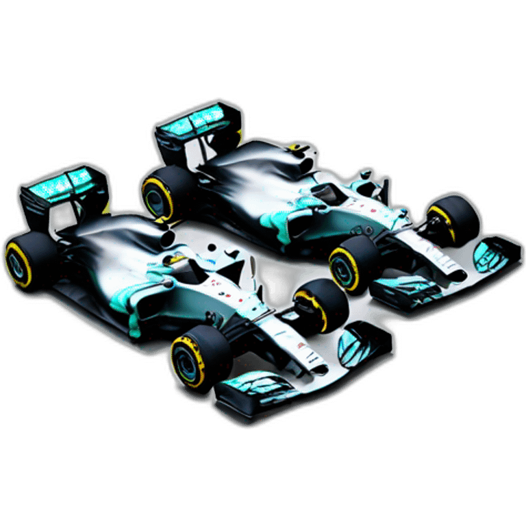 Mercedes f1 cars emoji