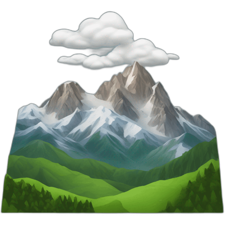 caucasus-mountains emoji