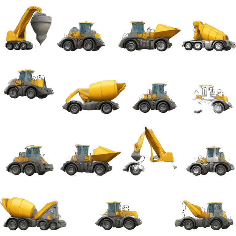 Cement equipment emoji