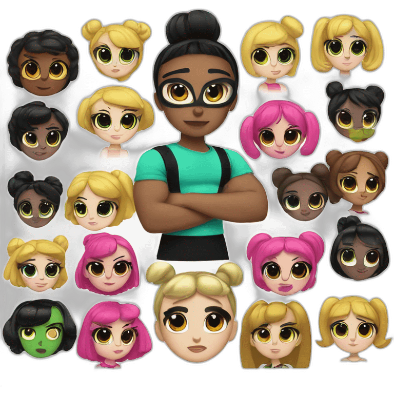 Powerpuff girls emoji