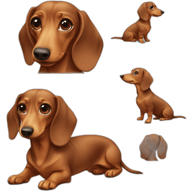 dachshund emoji