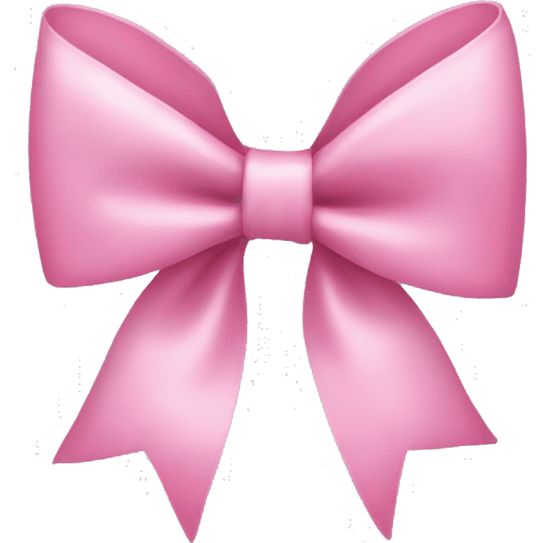 coquette pink bow emoji