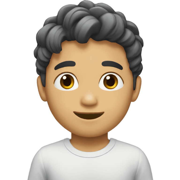 NIÑO PELO CLARO emoji