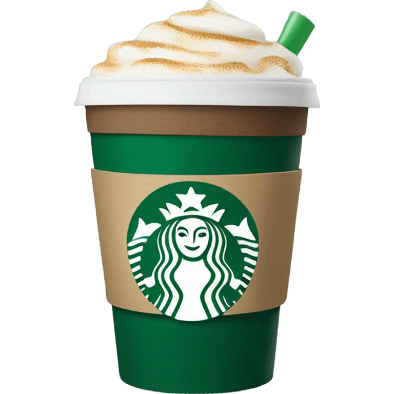 Starbucks coffee cup emoji