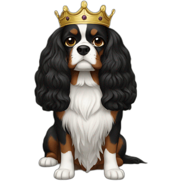 King charles black emoji