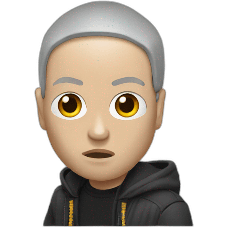 Eminem is the Predator emoji