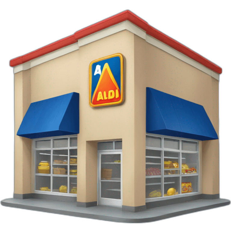 "Aldi" store emoji