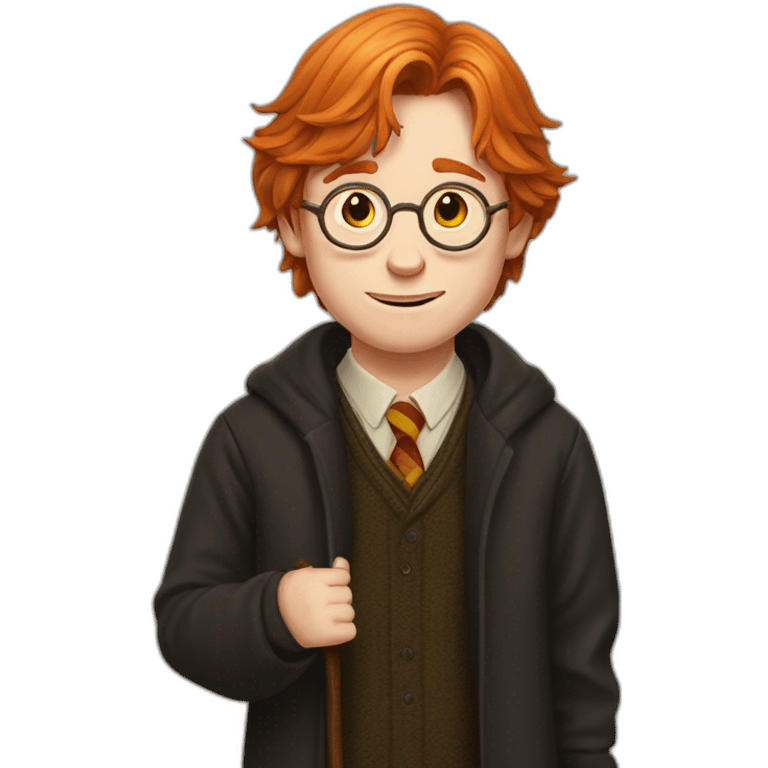 Ron weasley, harry potter emoji