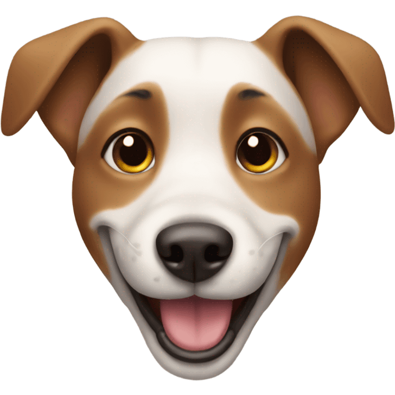 Dog smiling  emoji