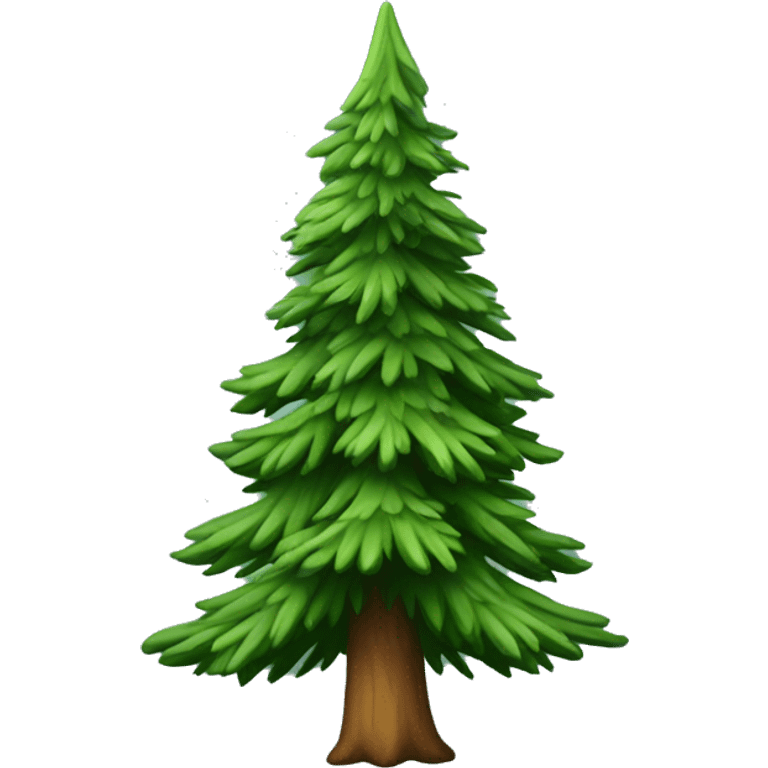 Spruce tree emoji