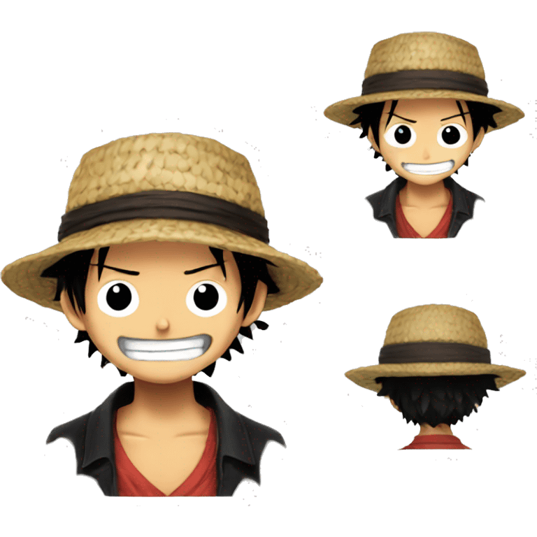 Luffy from one piece  emoji