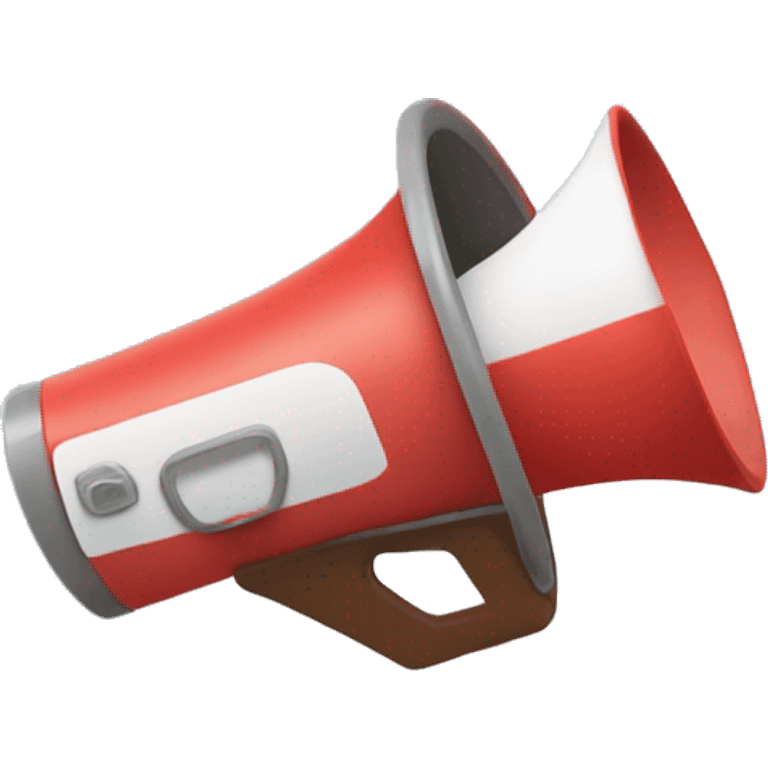 megaphone with hearts around it emoji