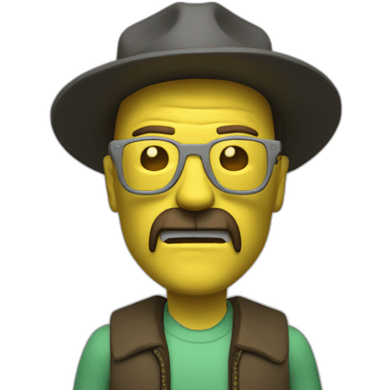 Walter breaking bad 3D emoji