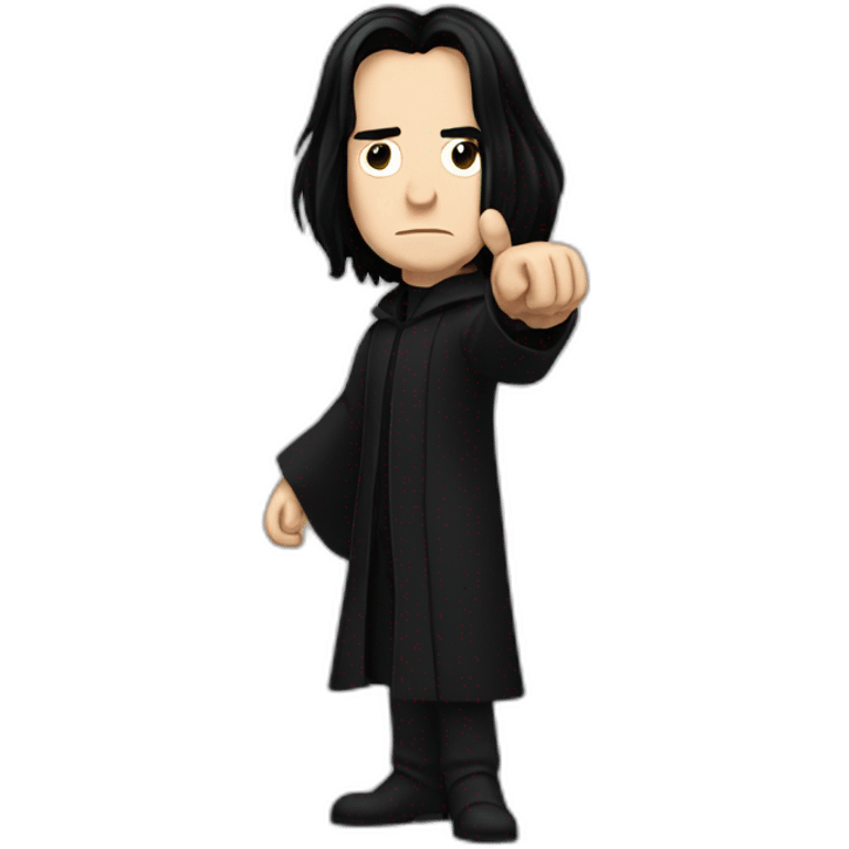 snape thumbs down emoji