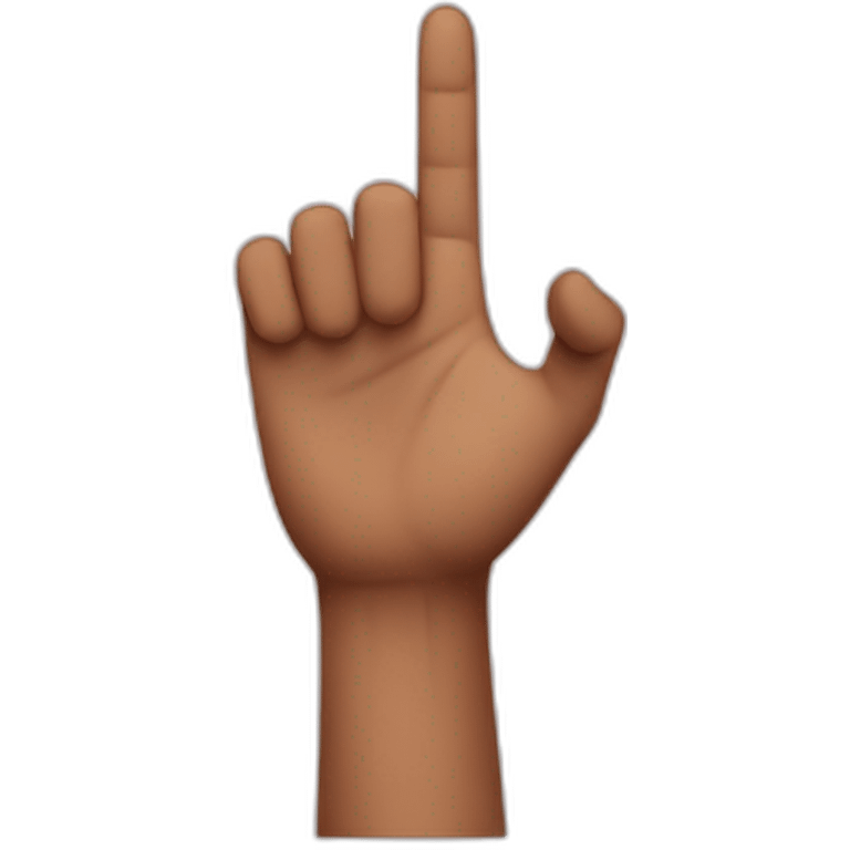 for finger who form a z emoji