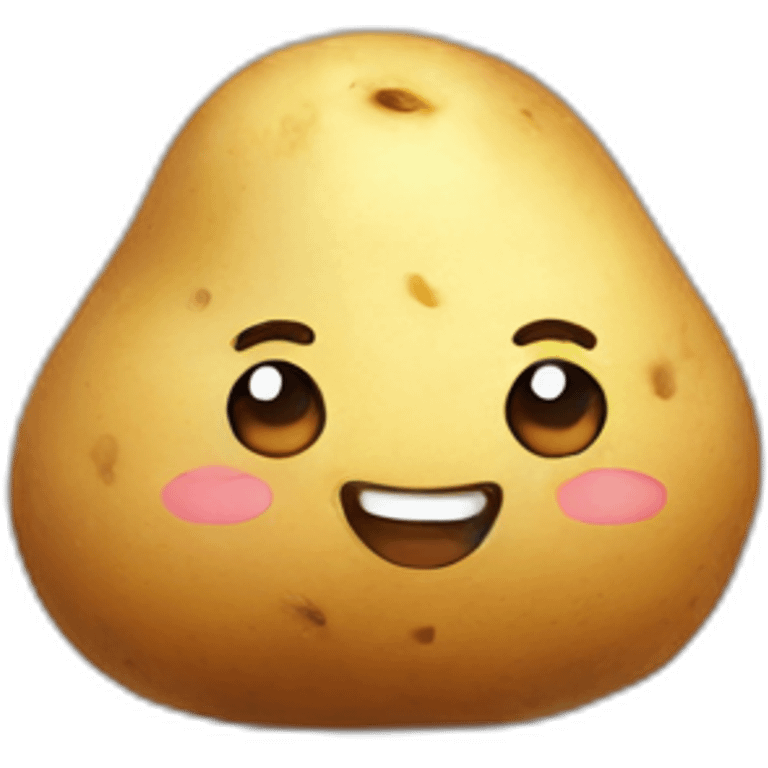 cute potato emoji