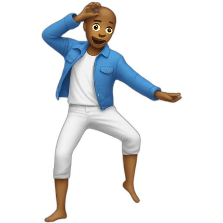 Emoji de base qui fais un dab emoji