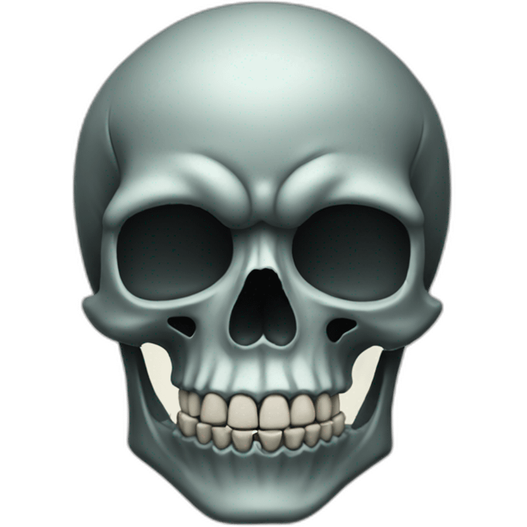 Skull head emoji