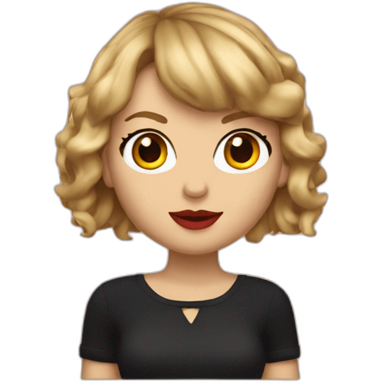 Taylor swift Red emoji