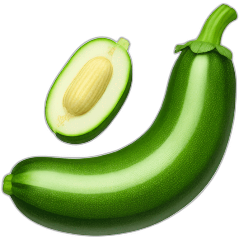 Bouche courgette emoji