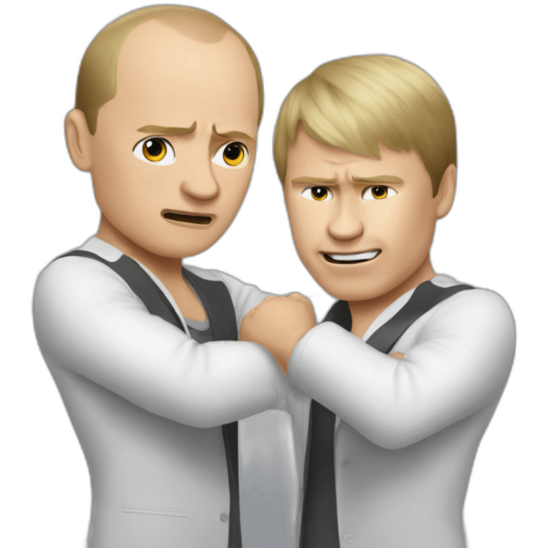 putin fight with justin biber emoji