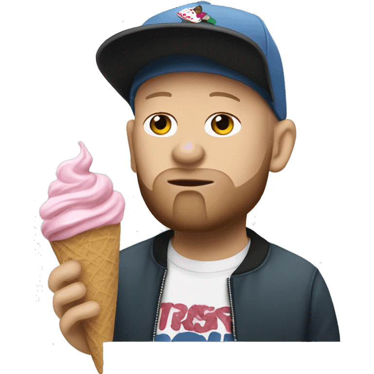 Fred durst eating ice cream emoji