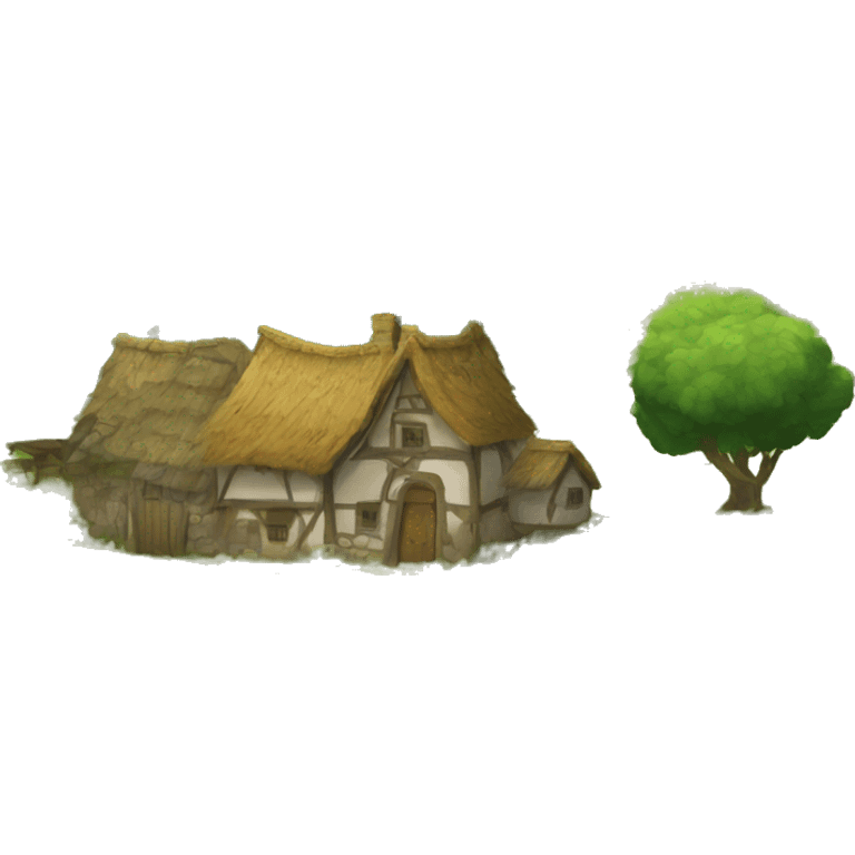 Village - element for Doodle God emoji