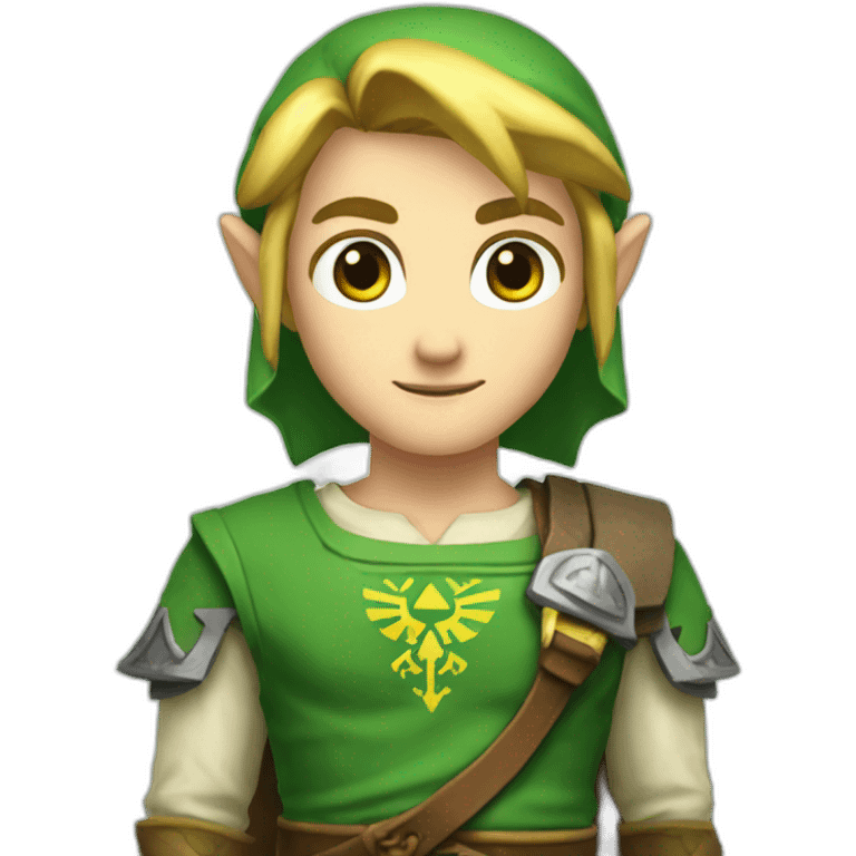 link zelda black emoji