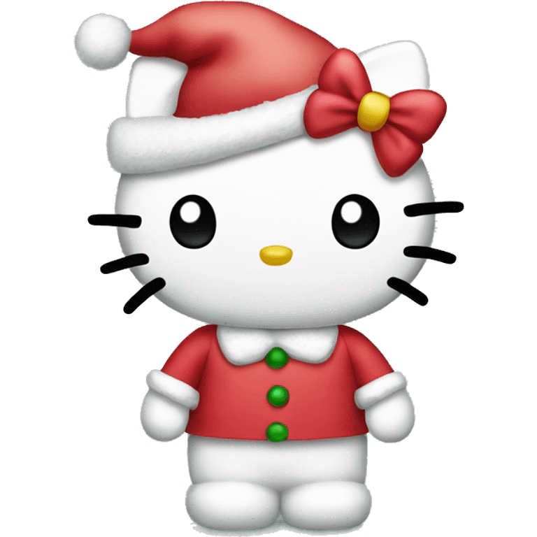 Hello kitty Christmas  emoji