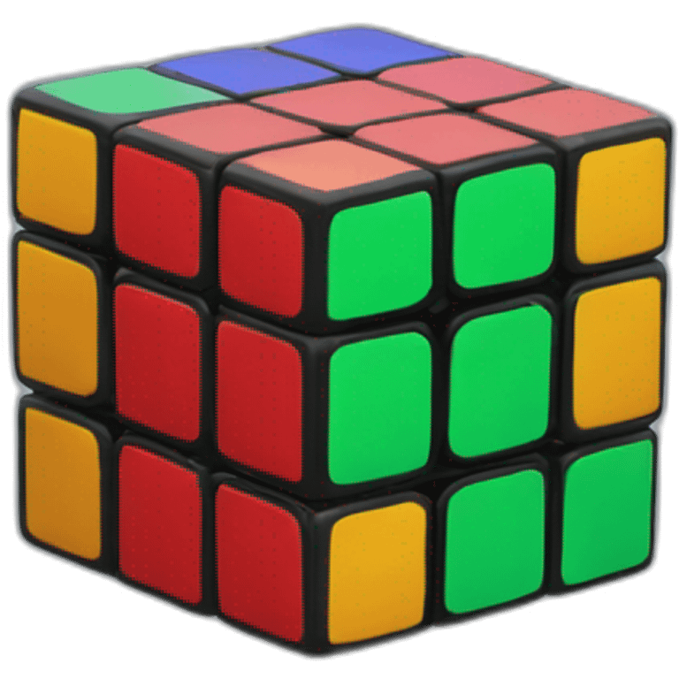 Rubiks cube emoji