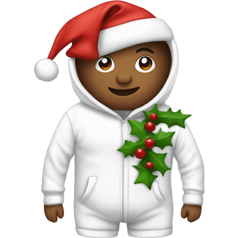 Christmas onesie  emoji