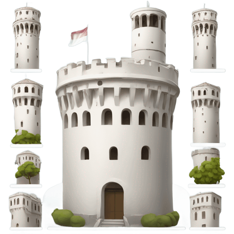 white tower thessaloniki emoji