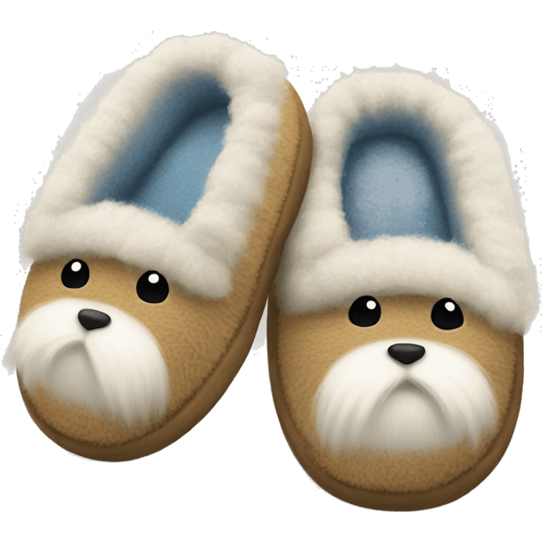 fuzzy slippers emoji