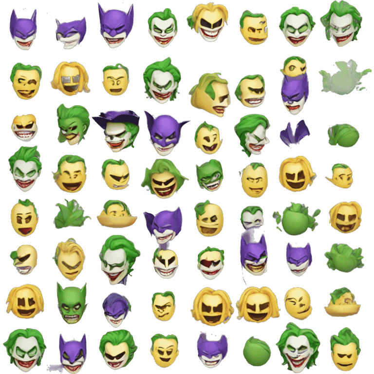 Joker batman emoji