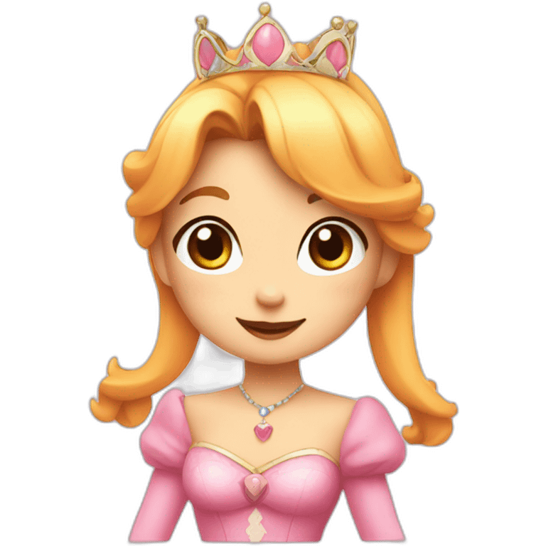 PRINCESS RABBIT PEACH emoji