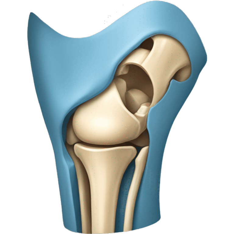 Knee replacement recovery emoji