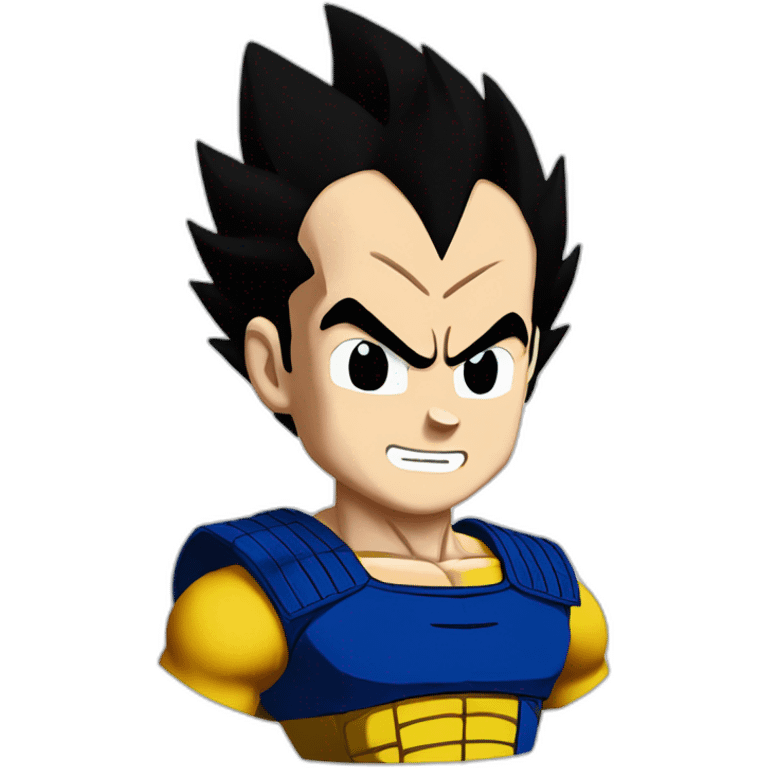 Vegeta saiyan emoji