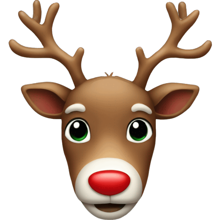 Red Nosed Reindeer emoji