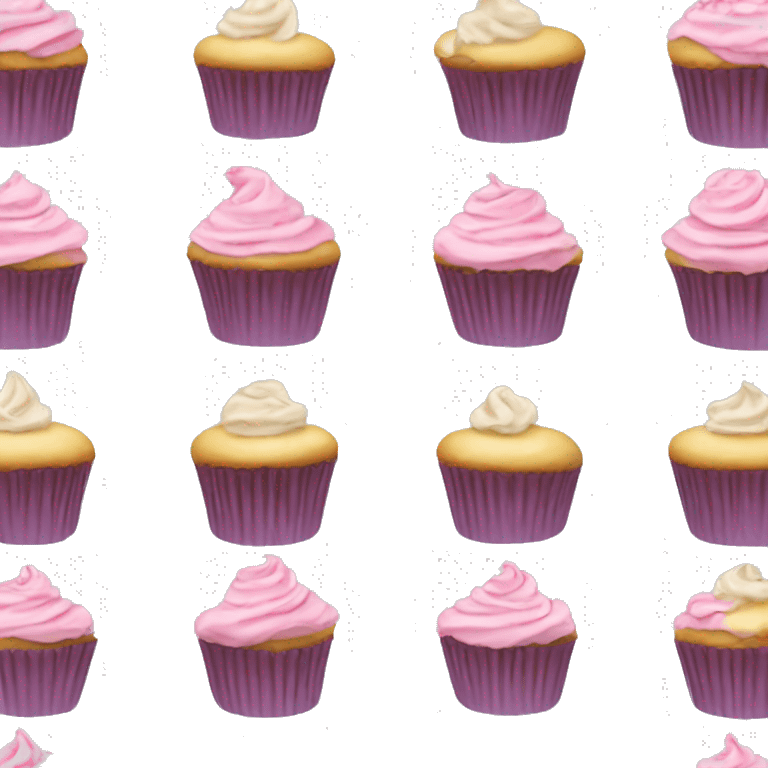 Realistic empty cupcake stand emoji