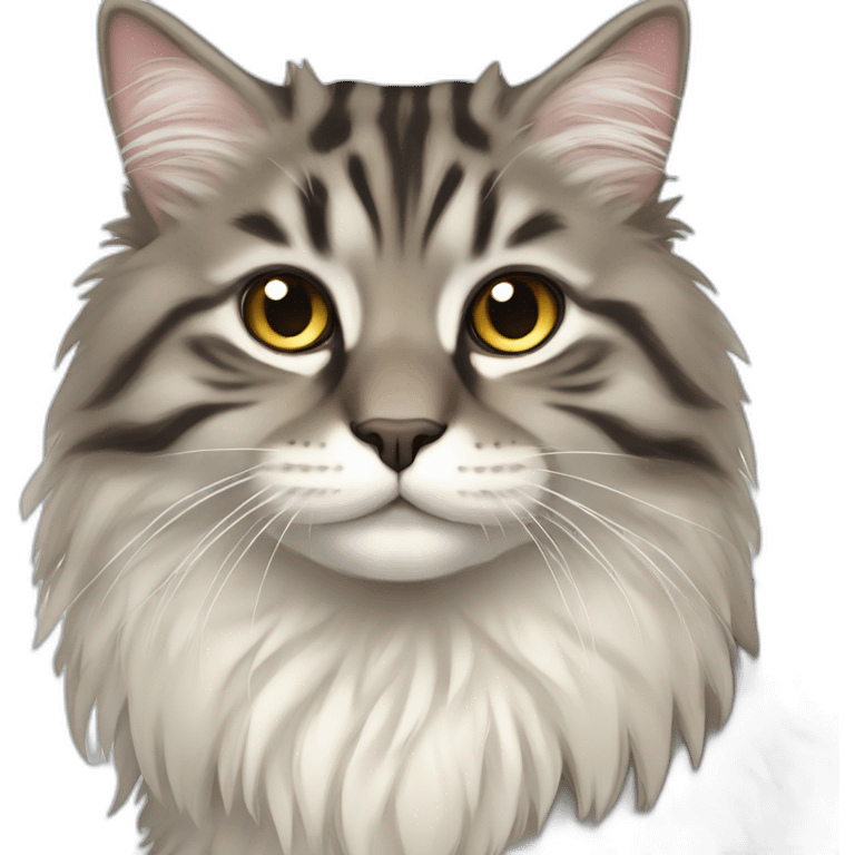 Siberian Forest Cat emoji