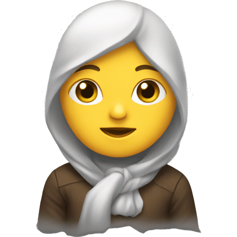 Chick in sarrow emoji