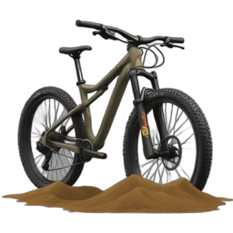 Dirt mtb emoji