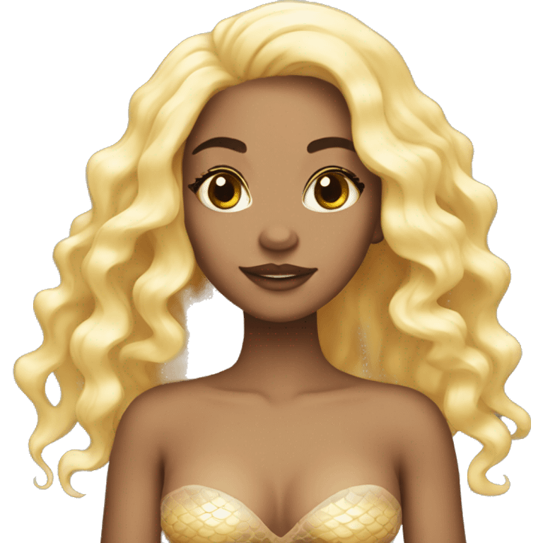 Mermaid light skin  emoji